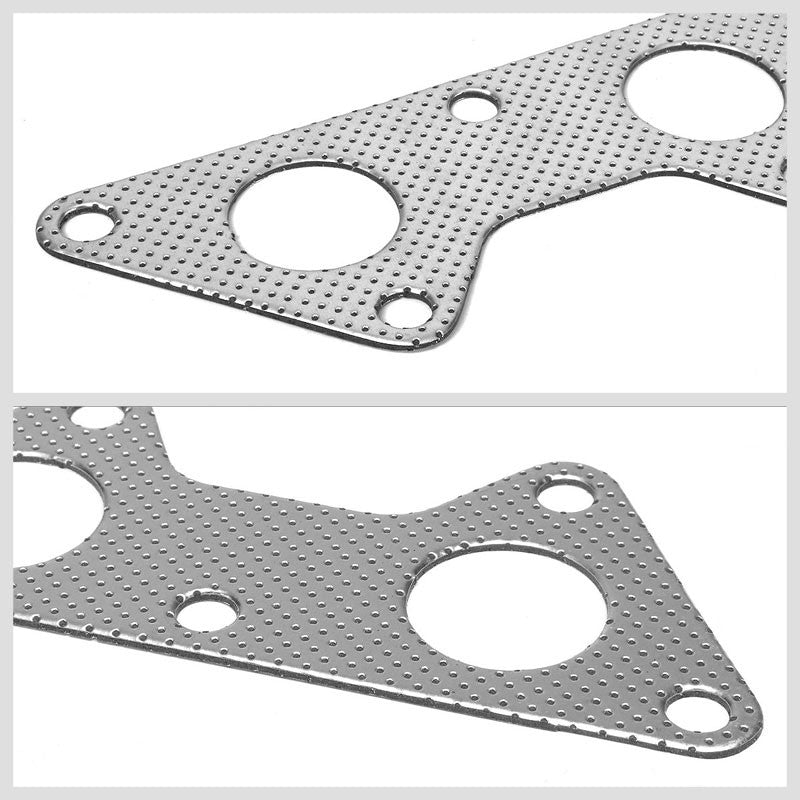 BFC Aluminum Graphite Exhaust Gasket For 01-05 Mitsubishi Eclipse 3.0L V6 SOHC-Exhaust Systems-BuildFastCar-BFC-12-1085