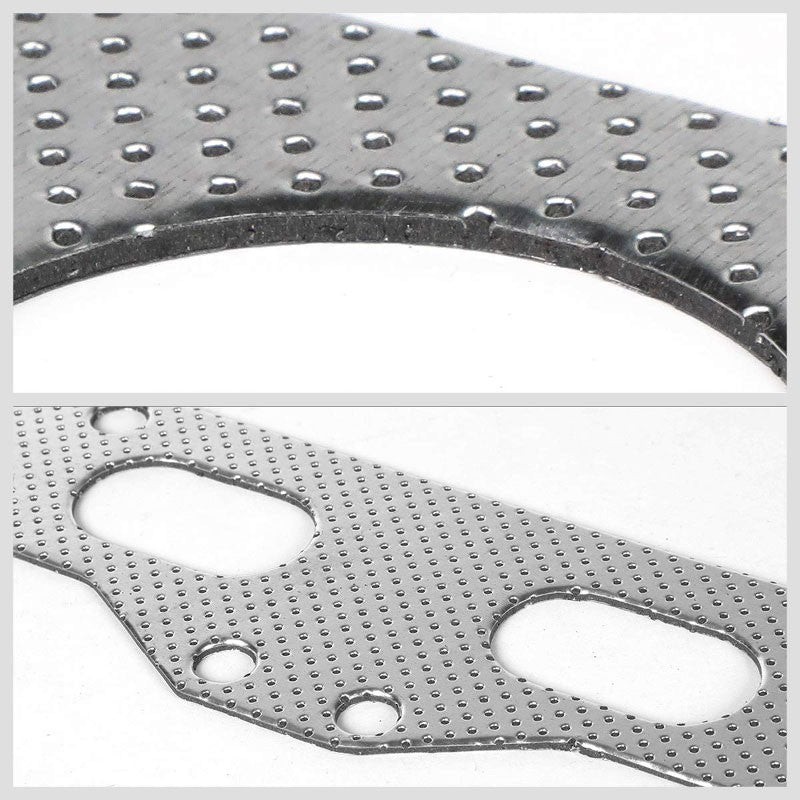 BFC Aluminum Graphite Exhaust Gasket Replacement For 95-99 Mitsubishi Eclipse-Exhaust Systems-BuildFastCar-BFC-12-1087