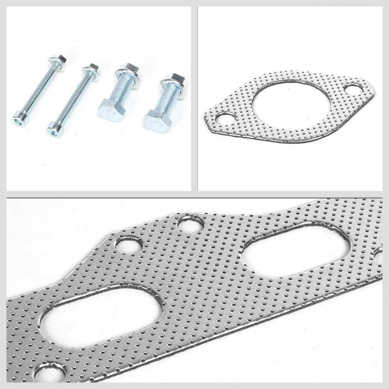 BFC Aluminum Graphite Exhaust Gasket Replacement For 95-99 Mitsubishi Eclipse-Exhaust Systems-BuildFastCar-BFC-12-1087