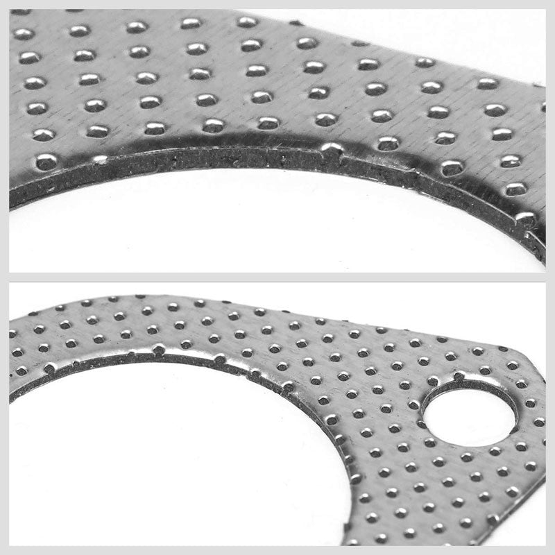 BFC Aluminum Graphite Exhaust Gasket Replacement For 02-07 Mitsubishi Lancer-Exhaust Systems-BuildFastCar-BFC-12-1088
