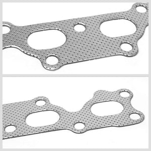 BFC Aluminum Graphite Exhaust Gasket Replacement For 90-93 Mazda Miata MX-5 1.6L-Exhaust Systems-BuildFastCar-BFC-12-1089