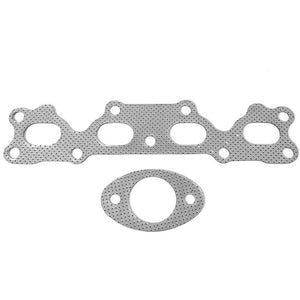 BFC Aluminum Graphite Exhaust Gasket Replacement For 90-93 Mazda Miata MX-5 1.6L-Exhaust Systems-BuildFastCar-BFC-12-1089