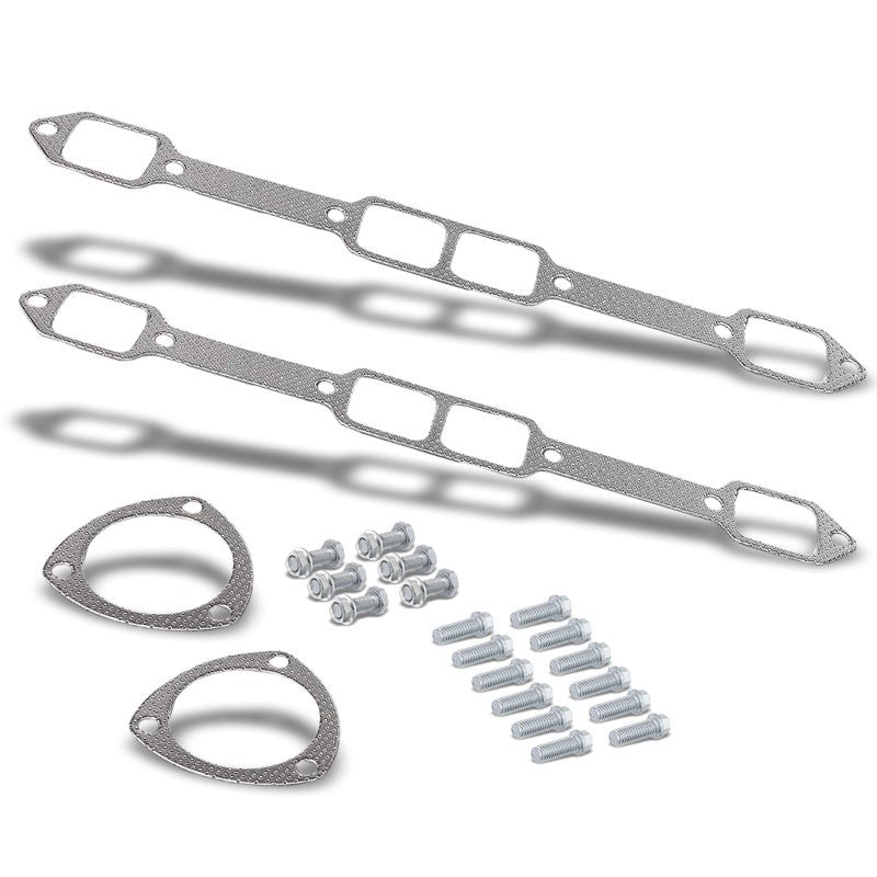BFC Aluminum Graphite Exhaust Gasket Replacement For 66-74 Dodge Charger 7.0L V8-Exhaust Systems-BuildFastCar-BFC-12-1091