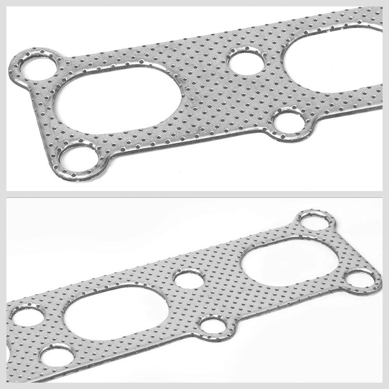 BFC Aluminum Graphite Exhaust Gasket Replacement For 01-03 Mazda Protege 2.0L-Exhaust Systems-BuildFastCar-BFC-12-1092