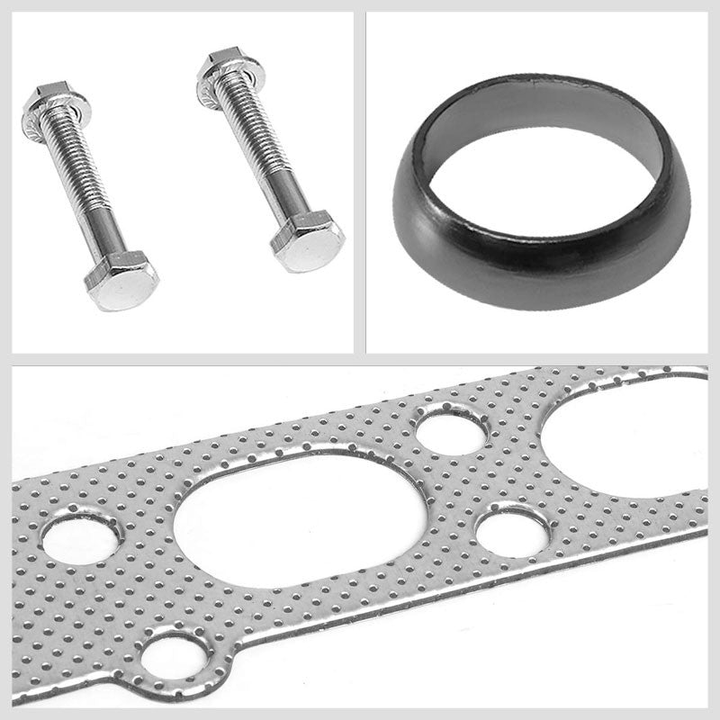 BFC Aluminum Graphite Exhaust Gasket Replacement For 01-03 Mazda Protege 2.0L-Exhaust Systems-BuildFastCar-BFC-12-1092