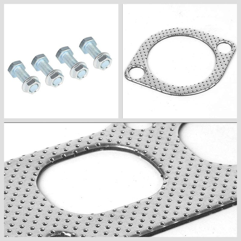 BFC Aluminum Graphite Exhaust Gasket Replacement For 91-95 Toyota MR2 Base 2.2L-Exhaust Systems-BuildFastCar-BFC-12-1093