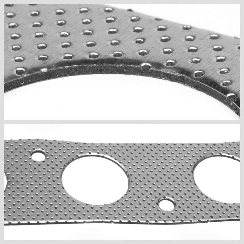BFC Aluminum Graphite Exhaust Gasket For 00-05 Toyota MR2 Spyder W30 Base 1.8L-Exhaust Systems-BuildFastCar-BFC-12-1094