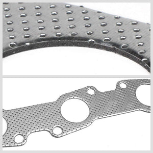 BFC Aluminum Graphite Exhaust Gasket For 99-04 Nissan Frontier 3.3L V6 SOHC-Exhaust Systems-BuildFastCar-BFC-12-1099