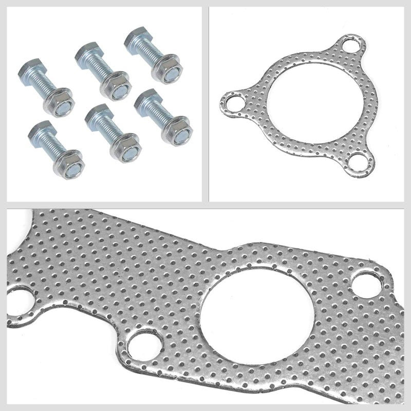 BFC Aluminum Graphite Exhaust Gasket For 99-04 Nissan Frontier 3.3L V6 SOHC-Exhaust Systems-BuildFastCar-BFC-12-1099
