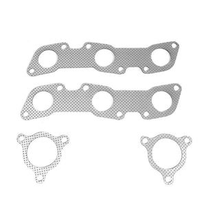 BFC Aluminum Graphite Exhaust Gasket For 99-04 Nissan Frontier 3.3L V6 SOHC-Exhaust Systems-BuildFastCar-BFC-12-1099
