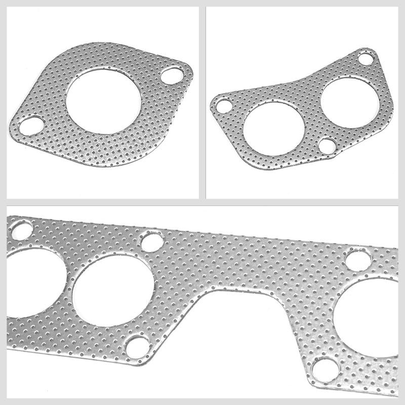 BFC Aluminum Graphite Exhaust Gasket Replacement For 00-02 Nissan Sentra 1.8L-Exhaust Systems-BuildFastCar-BFC-12-1100