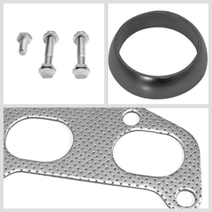 BFC Aluminum Graphite Exhaust Gasket Replacement For 02-06 Nissan Sentra SE-R-Exhaust Systems-BuildFastCar-BFC-12-1101