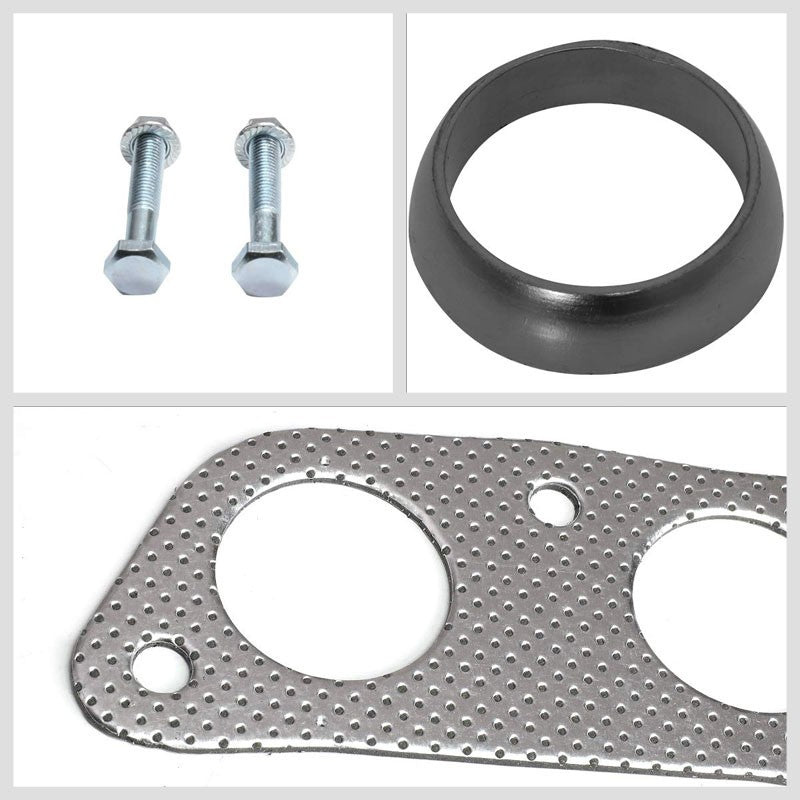 BFC Aluminum Graphite Exhaust Gasket Replacement For 07-12 Nissan Versa 1.8L-Exhaust Systems-BuildFastCar-BFC-12-1102