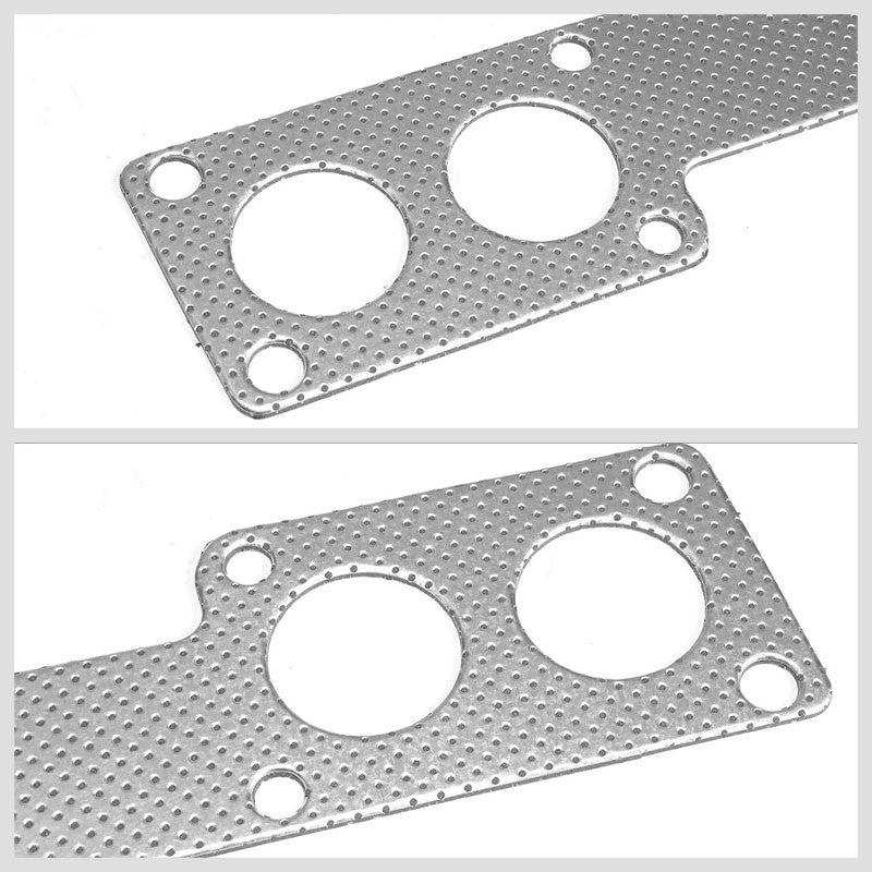 BFC Aluminum Graphite Exhaust Gasket Replacement For 89-90 Nissan 240SX S13 2.4L-Exhaust Systems-BuildFastCar-BFC-12-1103
