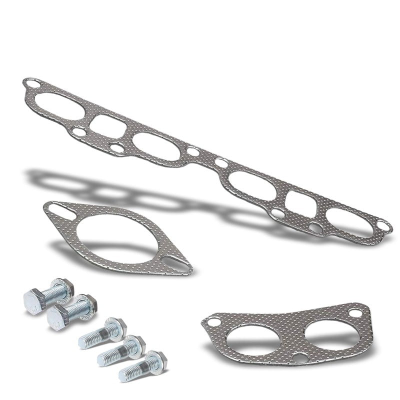BFC Aluminum Graphite Exhaust Gasket Replacement For 91-01 Nissan Sentra 2.0L-Exhaust Systems-BuildFastCar-BFC-12-1105