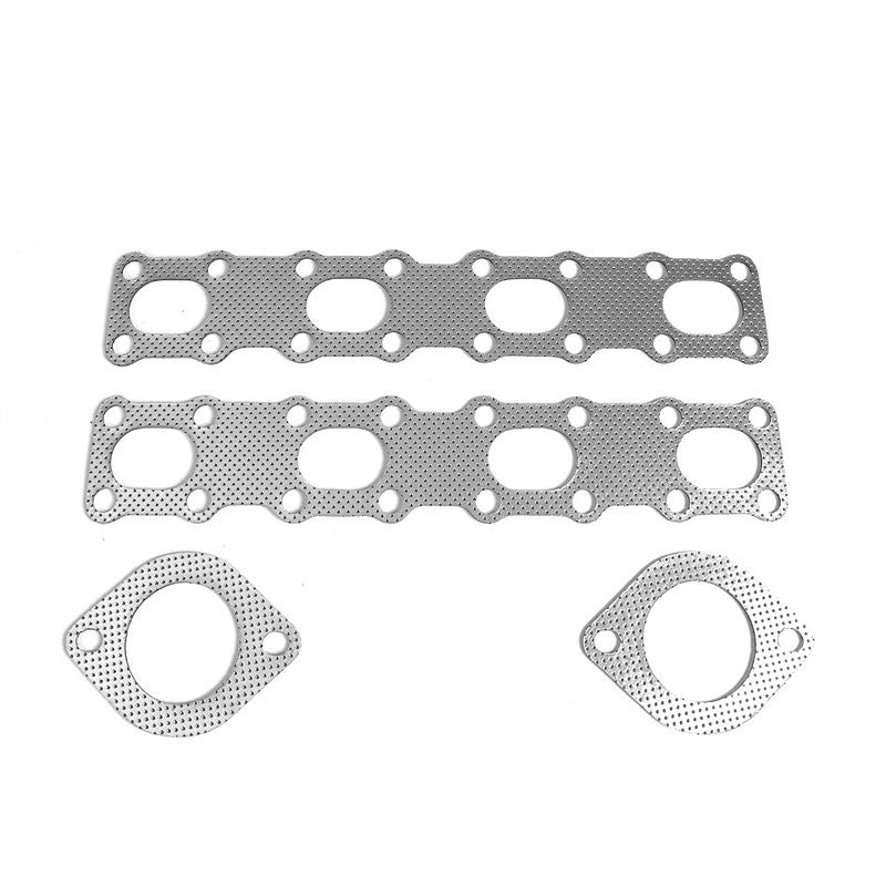 BFC Aluminum Graphite Exhaust Gasket Replacement For 05-15 Nissan Armada 5.6L V8-Exhaust Systems-BuildFastCar-BFC-12-1106