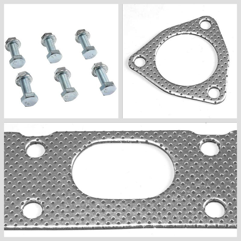 BFC Aluminum Graphite Exhaust Gasket Replacement For 97-08 Porsche Boxster/911-Exhaust Systems-BuildFastCar-BFC-12-1107