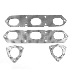 BFC Aluminum Graphite Exhaust Gasket Replacement For 97-08 Porsche Boxster/911-Exhaust Systems-BuildFastCar-BFC-12-1107
