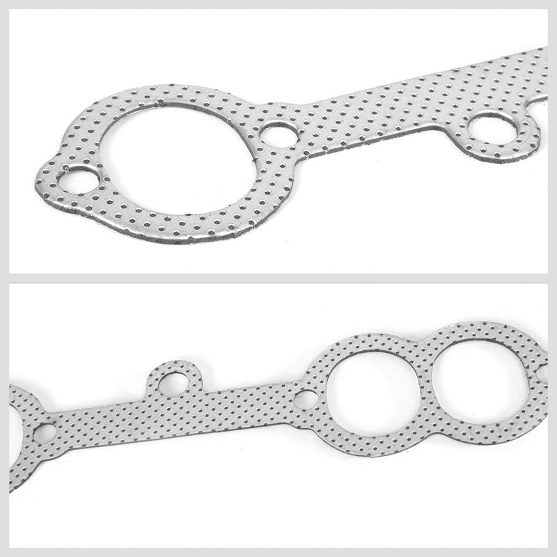BFC Aluminum Graphite Exhaust Gasket For 84-91 Chevrolet Small Block Engine-Exhaust Systems-BuildFastCar-BFC-12-1108