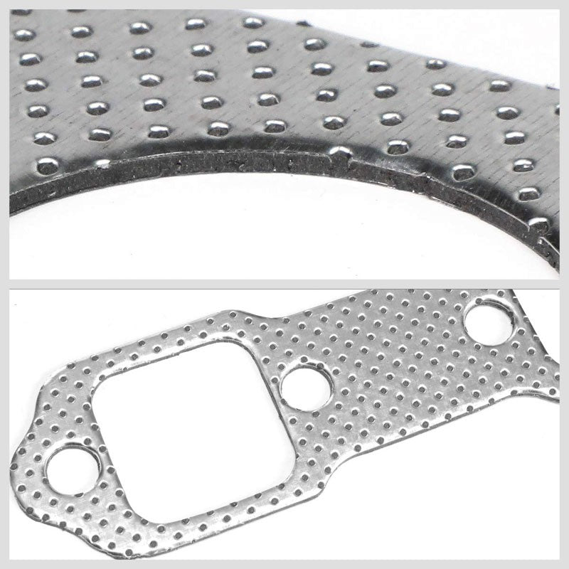 BFC Aluminum Graphite Exhaust Gasket Replacement For 97-00 Chevrolet Blazer 4.3L-Exhaust Systems-BuildFastCar-BFC-12-1110