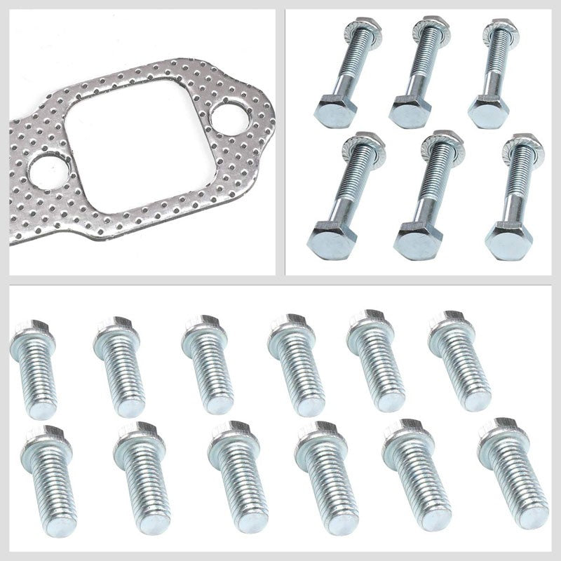 BFC Aluminum Graphite Exhaust Gasket Replacement For 97-00 Chevrolet Blazer 4.3L-Exhaust Systems-BuildFastCar-BFC-12-1110