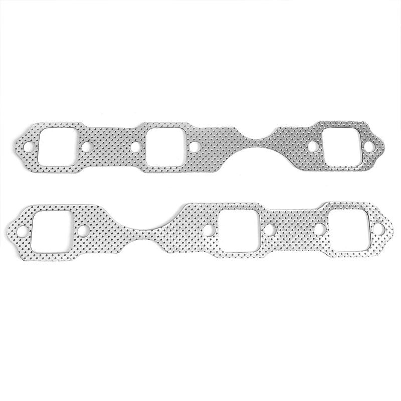 BFC Aluminum Graphite Exhaust Gasket Replacement For 97-00 Chevrolet Blazer 4.3L-Exhaust Systems-BuildFastCar-BFC-12-1110