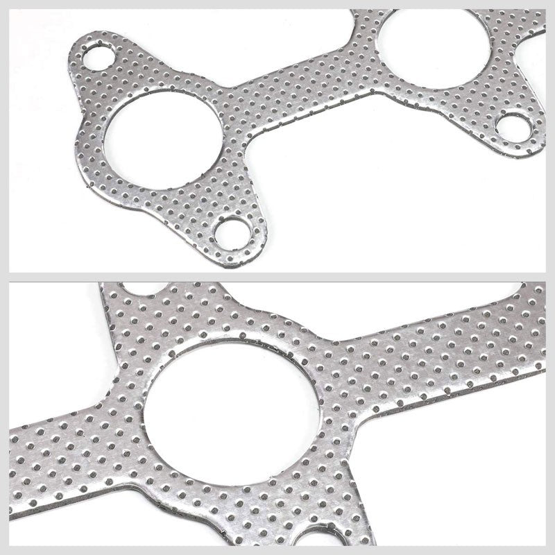 BFC Aluminum Graphite Exhaust Gasket Replacement For 94-03 Chevrolet S10 2.2L-Exhaust Systems-BuildFastCar-BFC-12-1109
