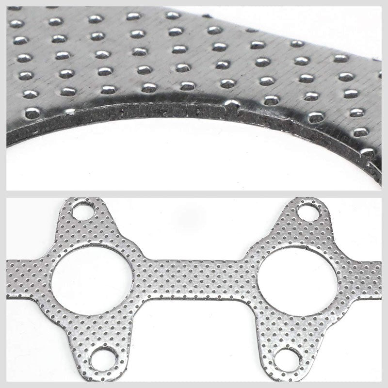 BFC Aluminum Graphite Exhaust Gasket Replacement For 94-03 Chevrolet S10 2.2L-Exhaust Systems-BuildFastCar-BFC-12-1109