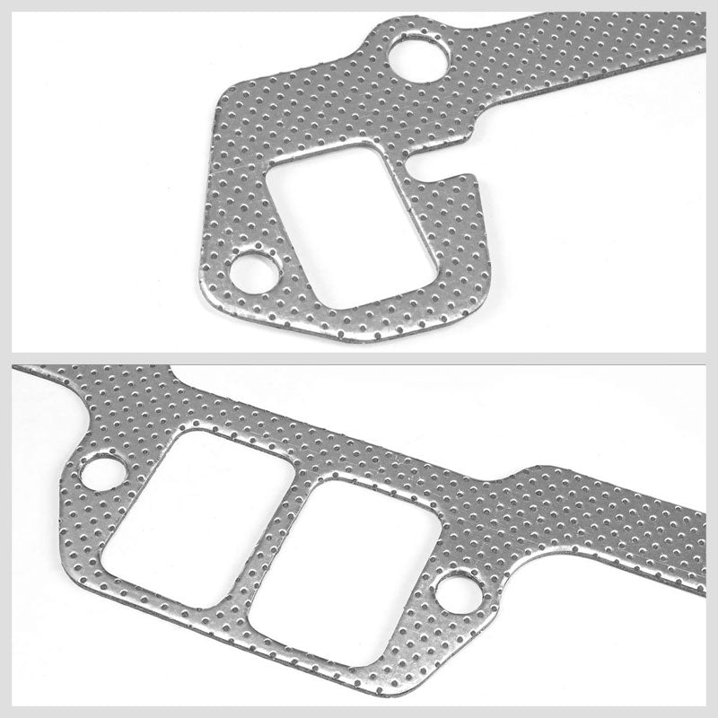 BFC Aluminum Graphite Exhaust Gasket For 64-03 Mopar Small Block LA V8 Engines