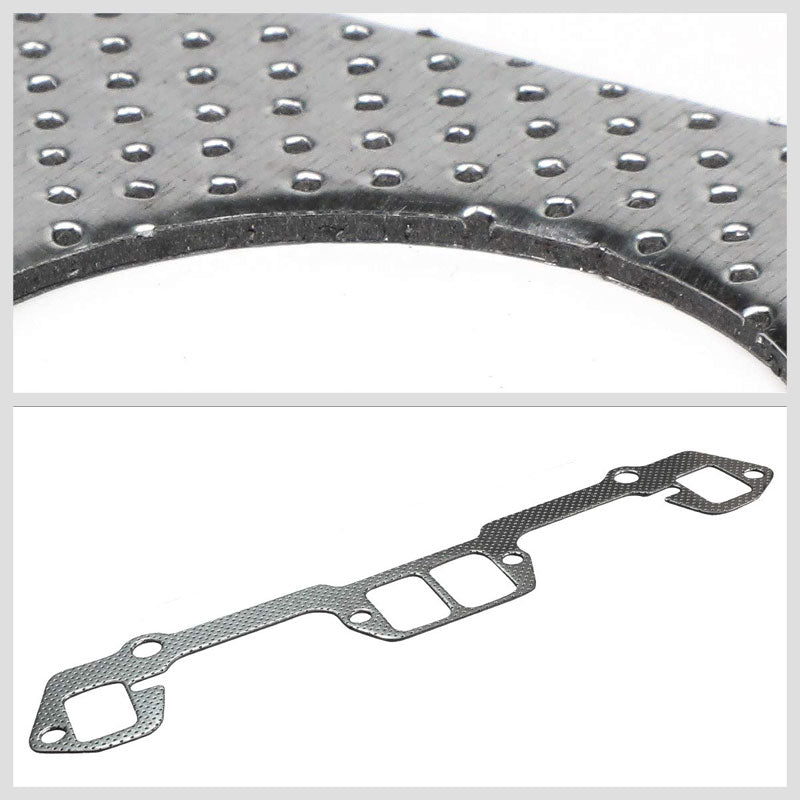 BFC Aluminum Graphite Exhaust Gasket For 64-03 Mopar Small Block LA V8 Engines