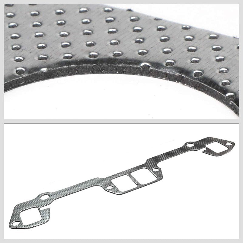 BFC Aluminum Graphite Exhaust Gasket For 99-03 Dodge Ram Van 1500 Base 5.2L/5.9L-Exhaust Systems-BuildFastCar-BFC-12-1113