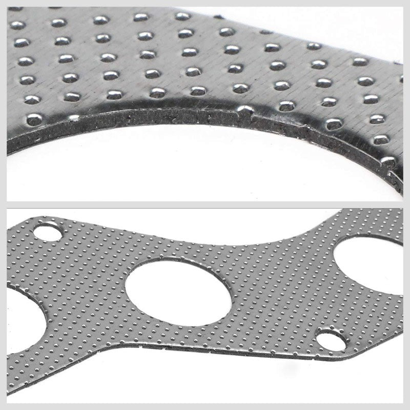 BFC Aluminum Graphite Exhaust Gasket For 05-10 Scion tC Base/Spec 2.4L DOHC-Exhaust Systems-BuildFastCar-BFC-12-1117