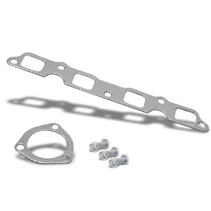 BFC Aluminum Graphite Exhaust Gasket Replacement For 80-82 Toyota Corolla 1.8L-Exhaust Systems-BuildFastCar-BFC-12-1122