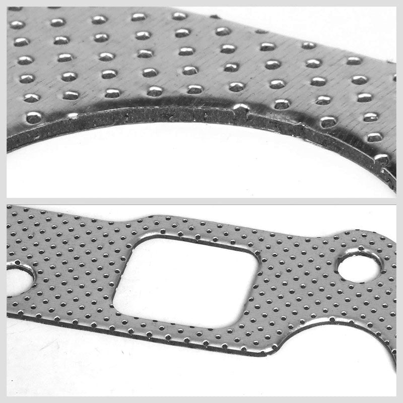 BFC Aluminum Graphite Exhaust Gasket Replacement For 80-82 Toyota Corolla 1.8L-Exhaust Systems-BuildFastCar-BFC-12-1122