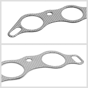 BFC Aluminum Graphite Exhaust Gasket For 85-87 Toyota Corolla AE86 1.6L DOHC-Exhaust Systems-BuildFastCar-BFC-12-1123