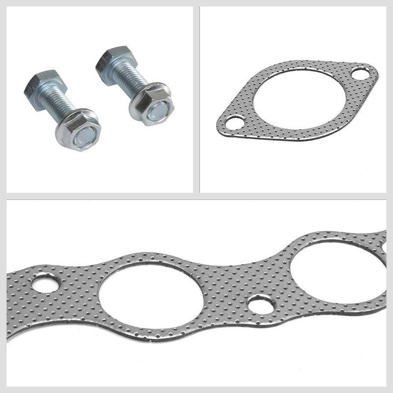 BFC Aluminum Graphite Exhaust Gasket For 85-87 Toyota Corolla AE86 1.6L DOHC-Exhaust Systems-BuildFastCar-BFC-12-1123