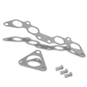BFC Aluminum Graphite Exhaust Gasket Replacement For 90-99 Toyota Celica GT 2.2L-Exhaust Systems-BuildFastCar-BFC-12-1124