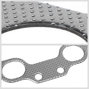 BFC Aluminum Graphite Exhaust Gasket Replacement For 90-99 Toyota Celica GT 2.2L-Exhaust Systems-BuildFastCar-BFC-12-1124