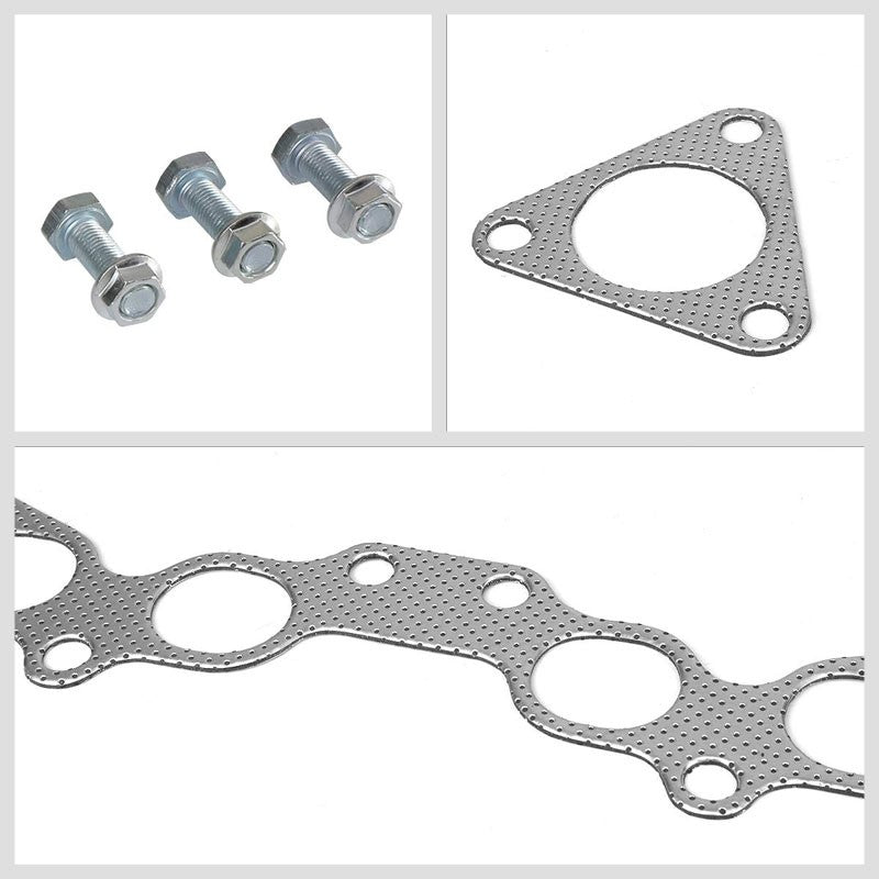 BFC Aluminum Graphite Exhaust Gasket Replacement For 90-99 Toyota Celica GT 2.2L-Exhaust Systems-BuildFastCar-BFC-12-1124