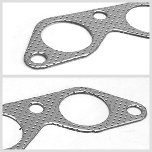 BFC Aluminum Graphite Exhaust Gasket For 93-97 Toyota Corolla 1.6L/1.8L DOHC-Exhaust Systems-BuildFastCar-BFC-12-1125