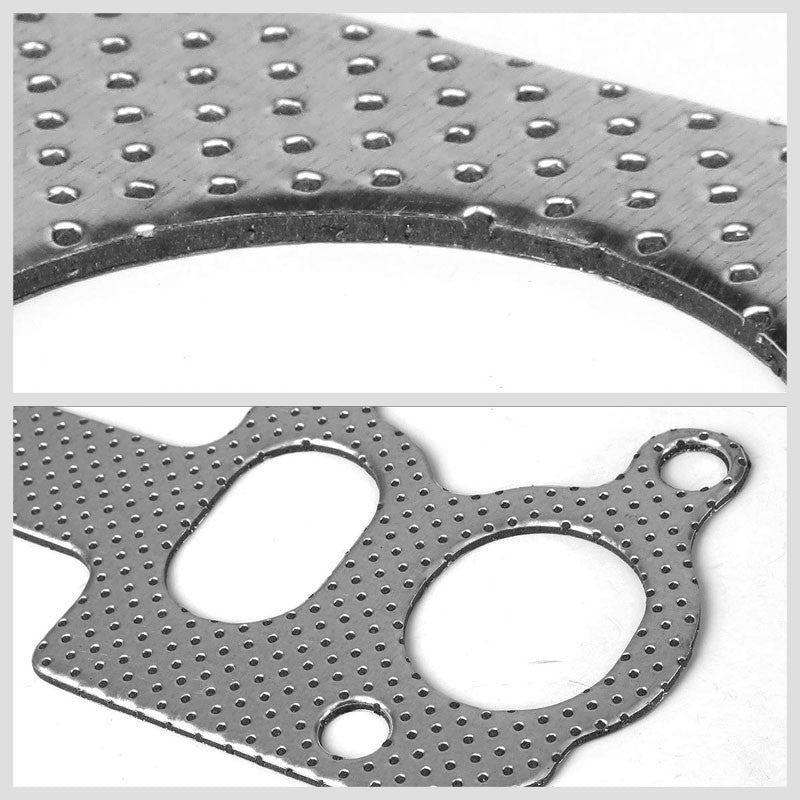 BFC Aluminum Graphite Exhaust Gasket Replacement For 94-02 Volkswagen Jetta 2.8L-Exhaust Systems-BuildFastCar-BFC-12-1128