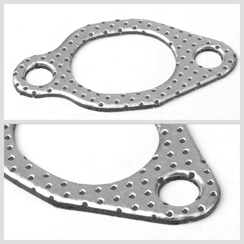 BFC Aluminum Graphite Exhaust Gasket Replacement For 80-99 Volkswagen Jetta-Exhaust Systems-BuildFastCar-BFC-12-1129