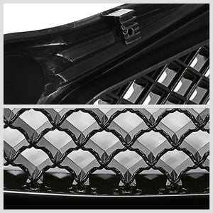 Black Diamond Mesh Style Replacement Front Grille For 05-10 300 V6/V8 DOHC/SOHC-Exterior-BuildFastCar