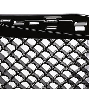Black Diamond Mesh Style Replacement Grille For 11-13 300 V6/V8 3.6L/5.7/6.4L-Exterior-BuildFastCar