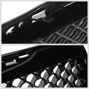 Black Diamond Mesh Style Replacement Grille For 11-13 300 V6/V8 3.6L/5.7/6.4L-Exterior-BuildFastCar