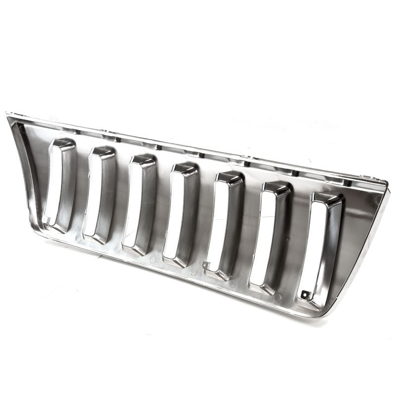 Chrome Vertical Style Replacement Front Grille For Jeep 99-04 Grand Cherokee WJ-Exterior-BuildFastCar