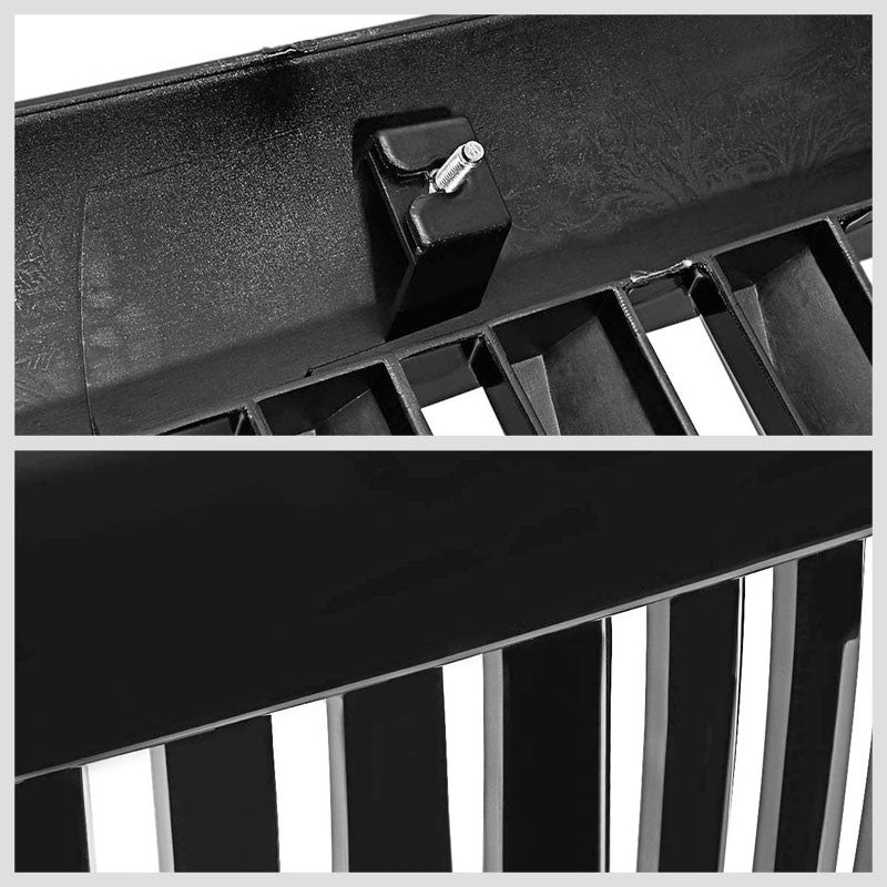 Black Vertical Style Front Grille For Dodge 95-01 Ram 1500 3.9L/5.2L/5.9L/8.0L-Exterior-BuildFastCar