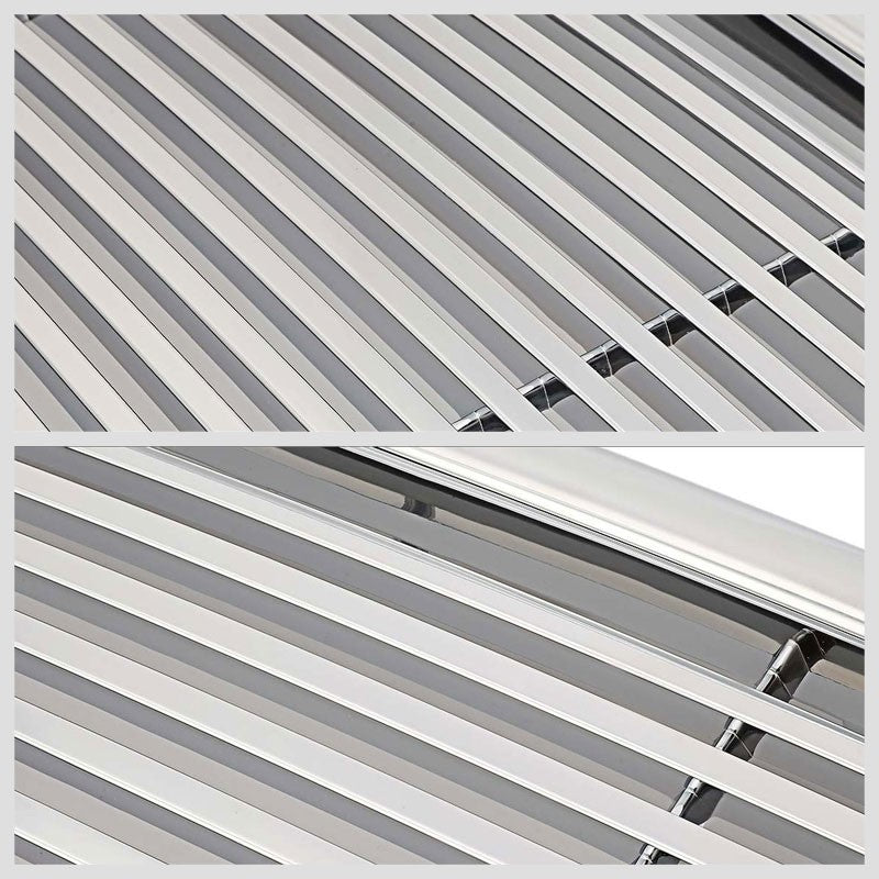 Chrome Vent Style Replacement Grille For Dodge 02-05 Ram 1500/2500/3500 V8/V10-Exterior-BuildFastCar