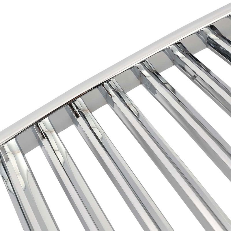 Chrome Vertical Style Replacement Grille For 02-05 Ram 1500/2500/3500 V8/V10-Exterior-BuildFastCar