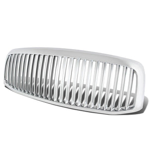 Chrome Vertical Style Replacement Front Grille For 06-08 Ram 1500/2500 V6/V8-Exterior-BuildFastCar